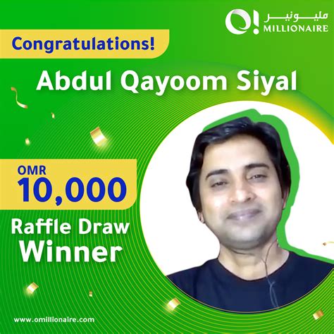 omillionaire|omillionaire oman draw.